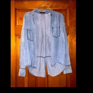 Potter’s Pot Jean button up blouse